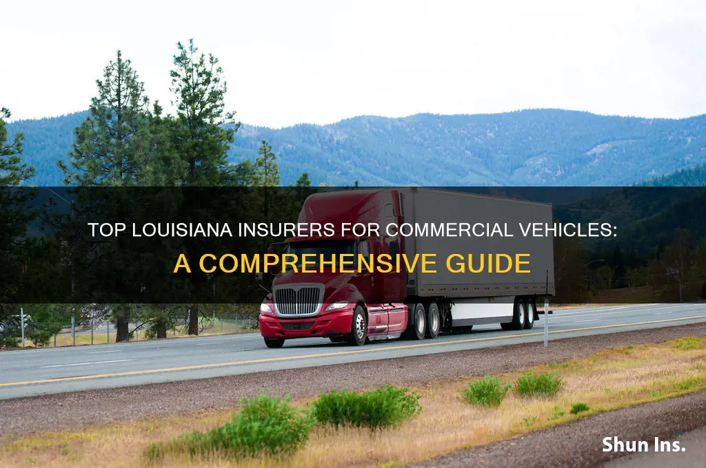 which insurance companies insure commercial vehicles in louisiana