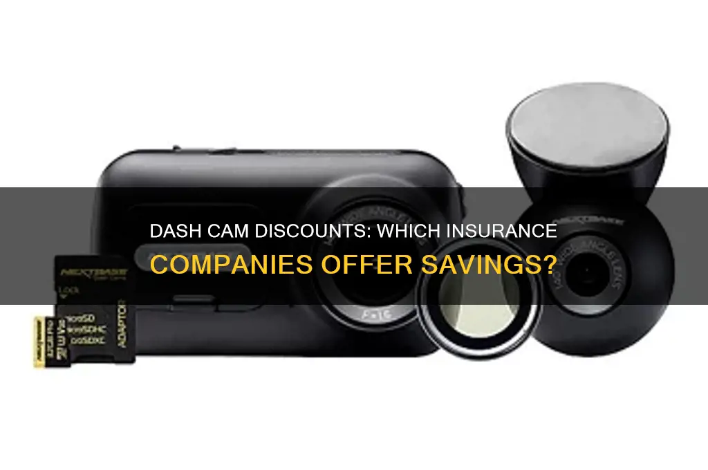 which insurance companies offer discount for dash cam