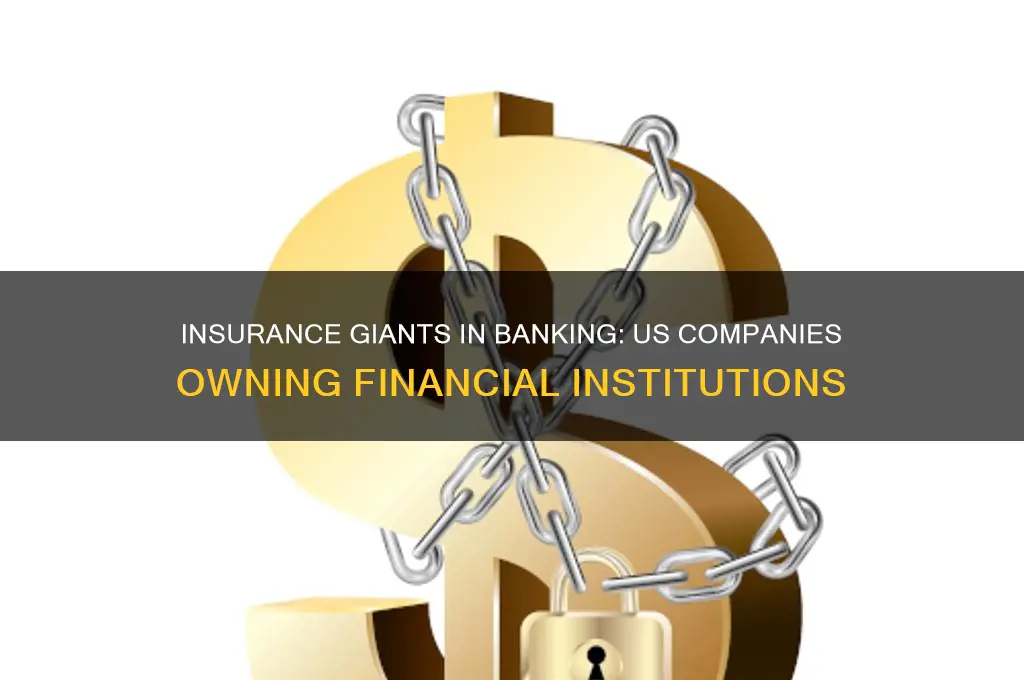 which insurance companies own banks in the usa