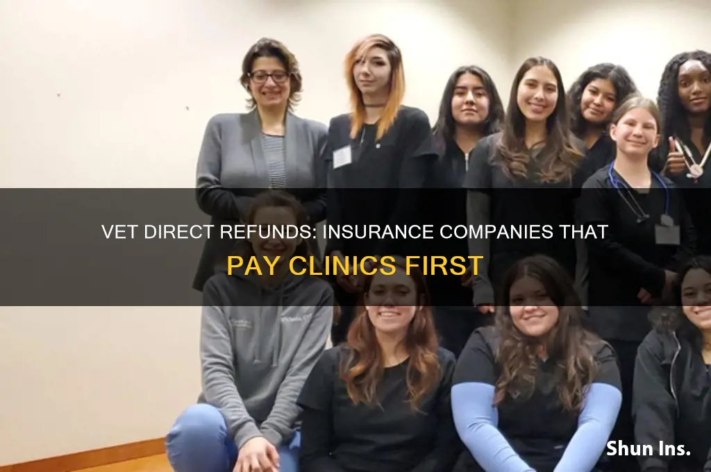 which insurance companies refund the vet directly