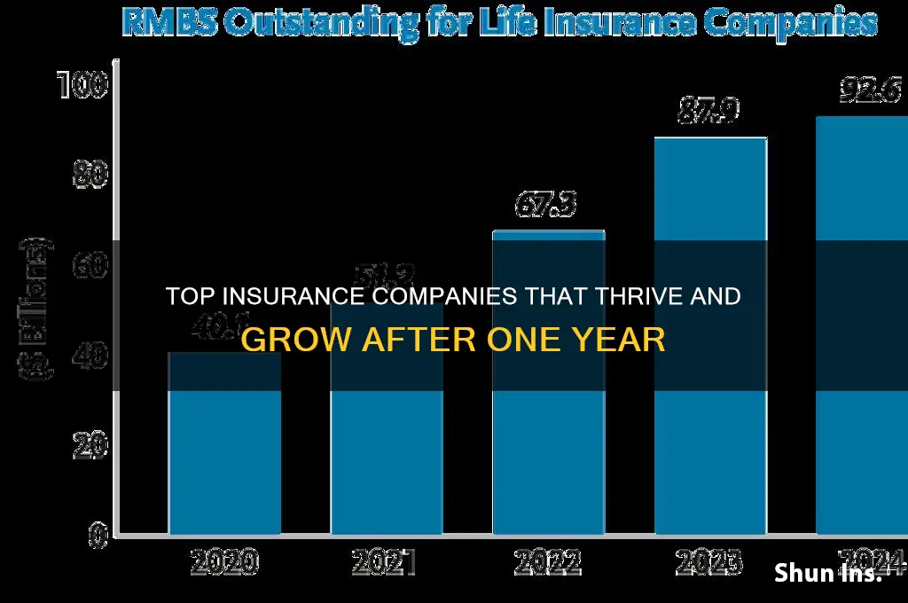 which insurance companies up after 1 year