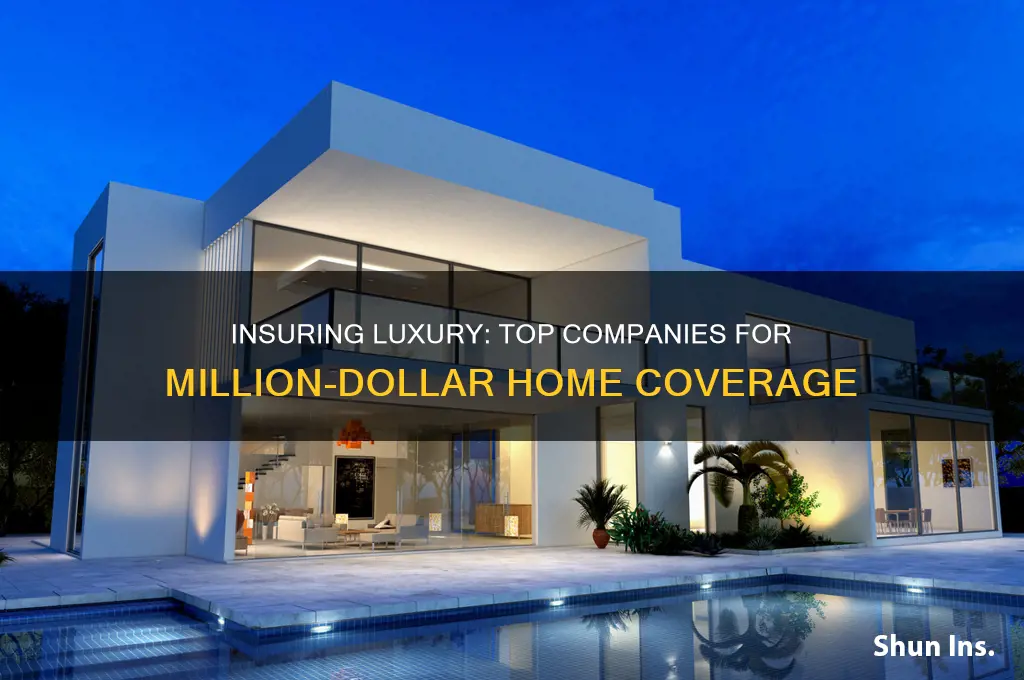 which insurance companies will insure a million dollar home