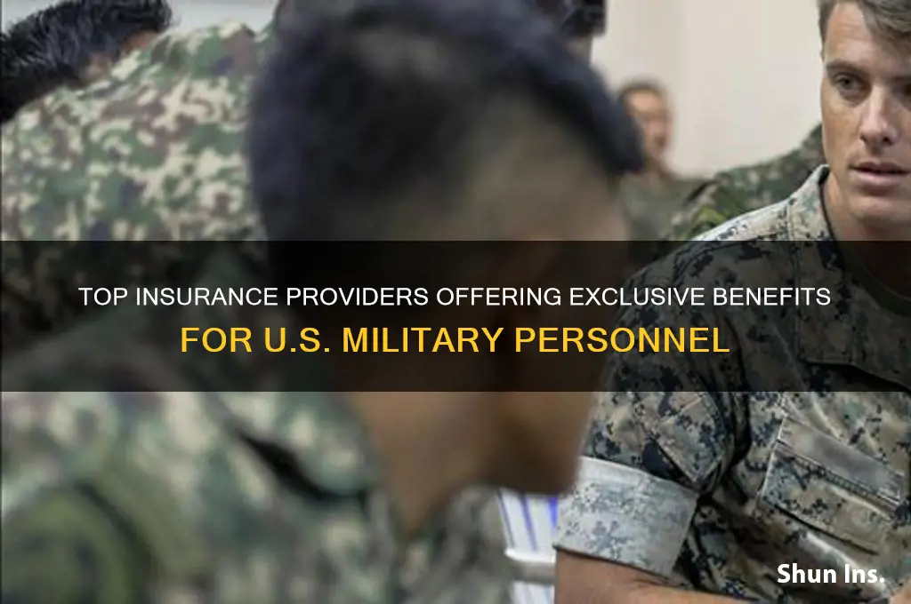 which insurance company gives for military usa