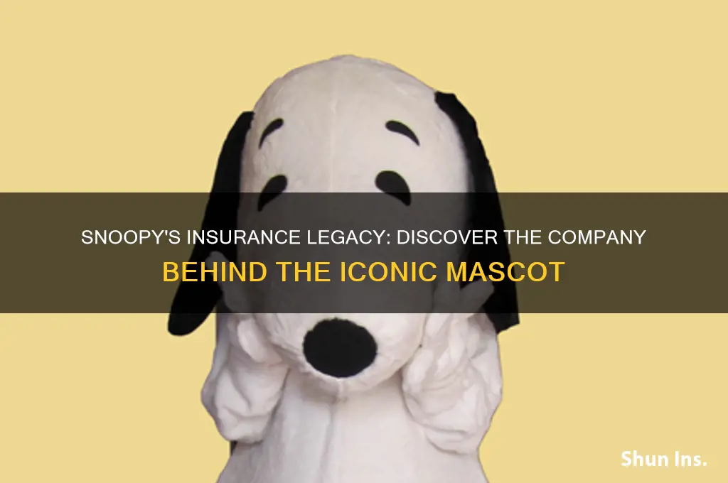 which insurance company has snoopy as a mascot
