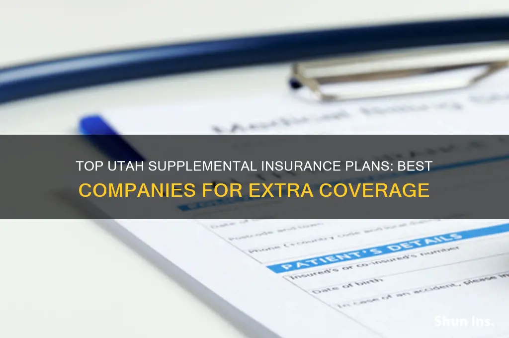 which insurance company has the best supplemental plans in utah