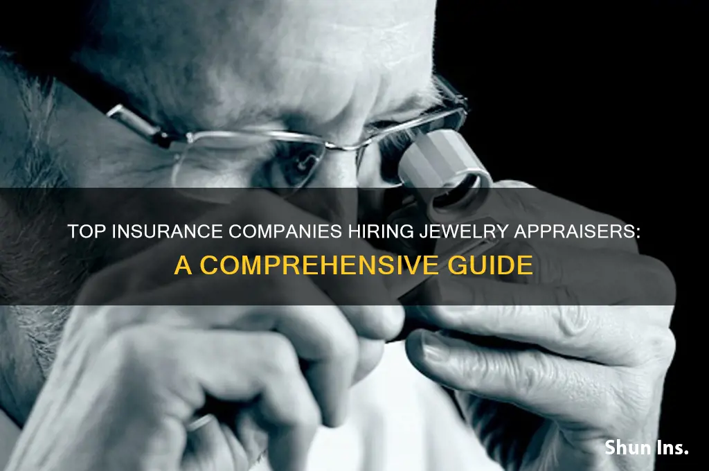 which insurance company hires jewelry appraisers