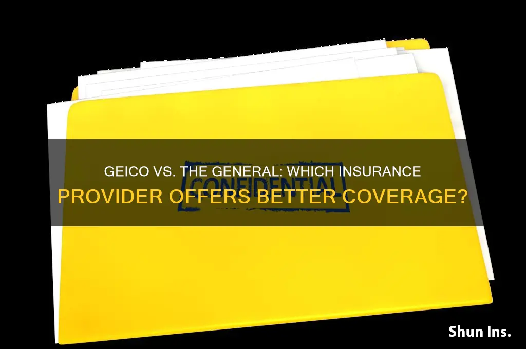 which insurance company is better geico or the general