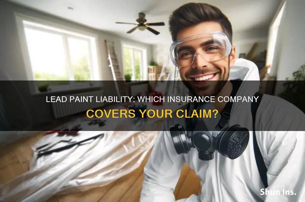 which insurance company is liable for lead paint claim