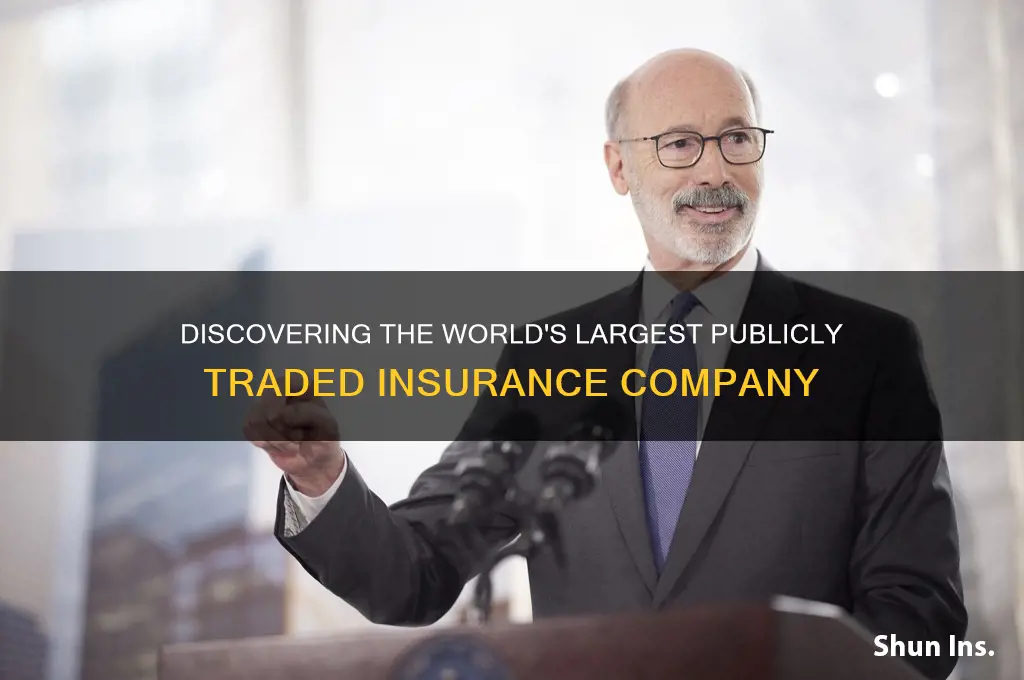 which insurance company is the largest publicly traded company