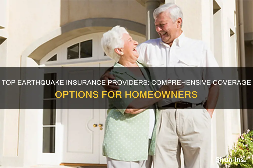 which insurance company offer earthquake insurance