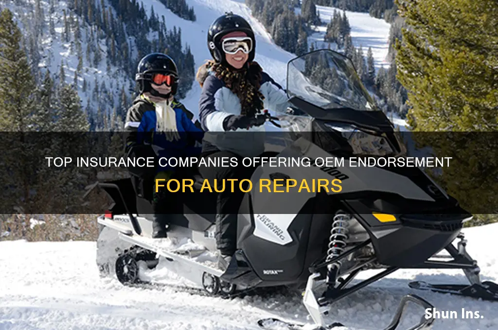 which insurance company offers oem endorsement