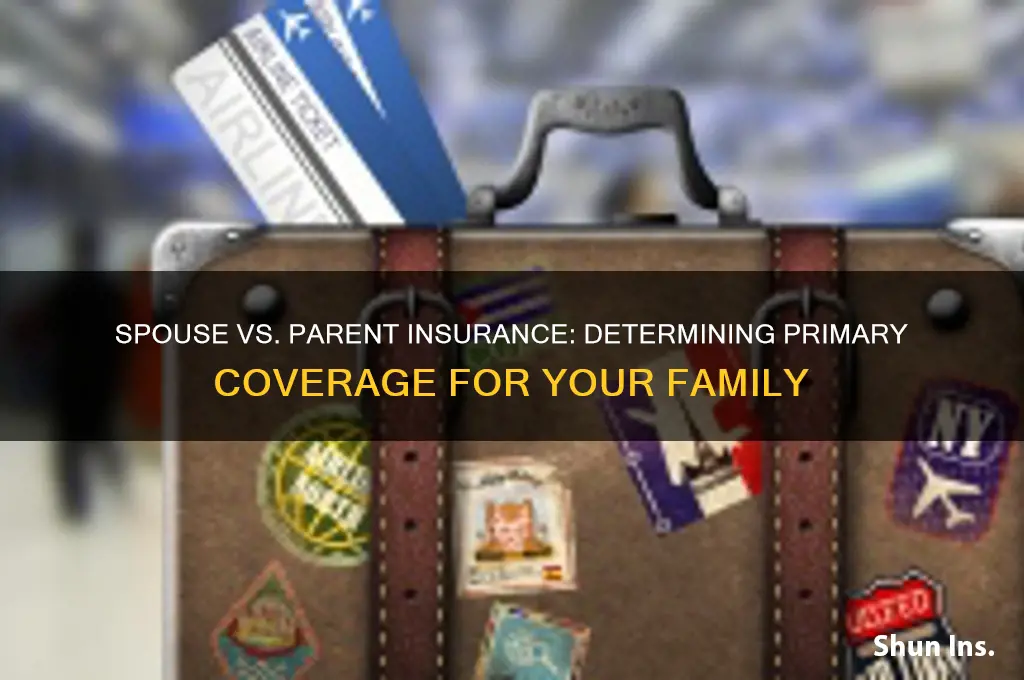 which insurance is primary spouse or parent