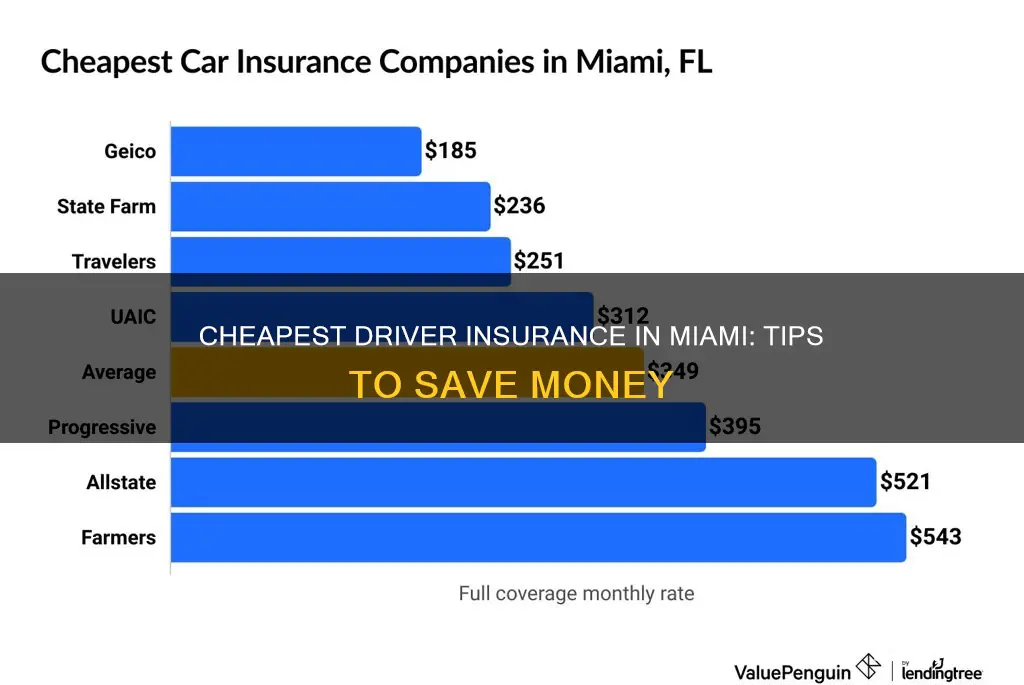 which is the cheapest driver insurance in miami