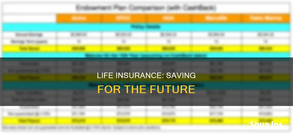 which life insurance has element for saving