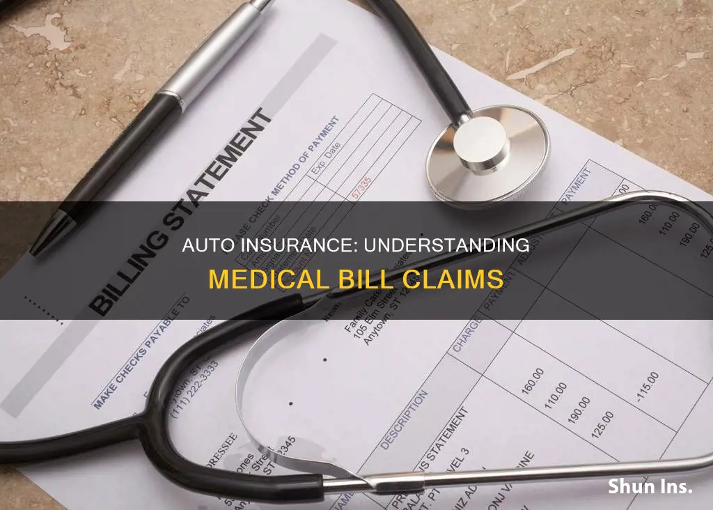 which medical bills for auto insurance claim