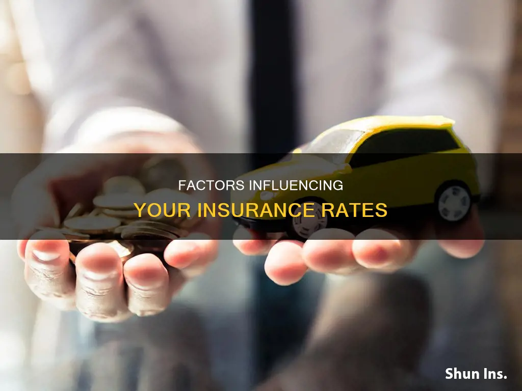 which of the following affects your insurance rates