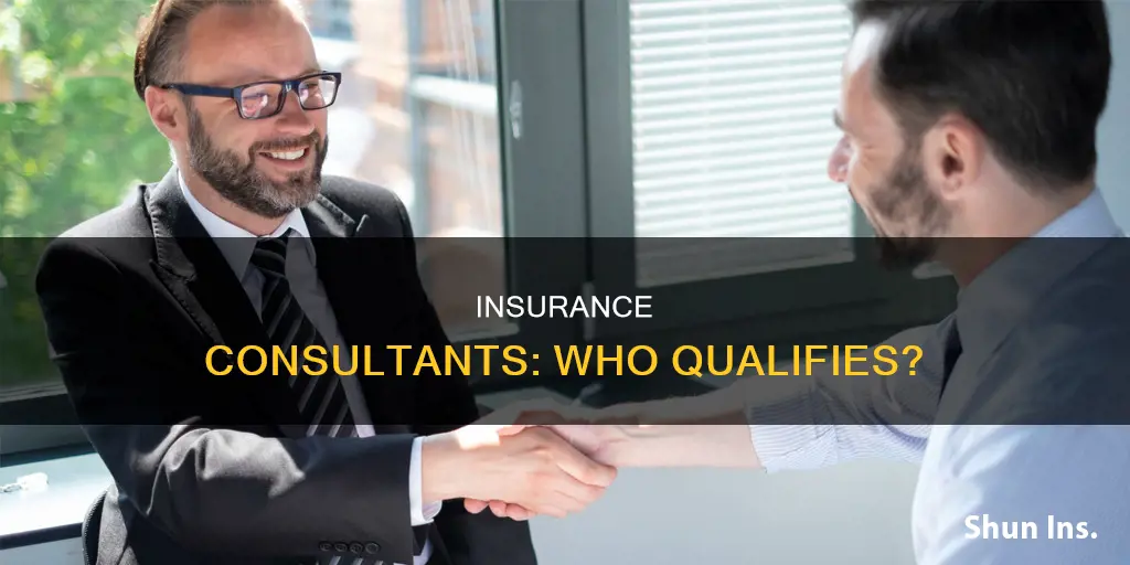 which of the following individuals is considered an insurance consultant