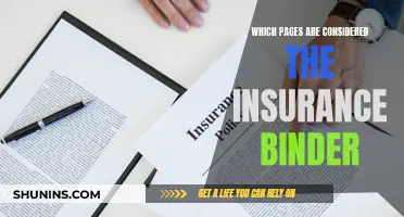 What Pages Make Up an Insurance Binder?