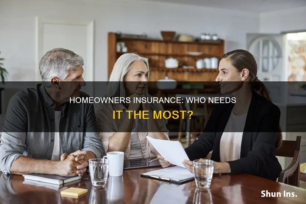 which person would most benefit from homeowners insurance