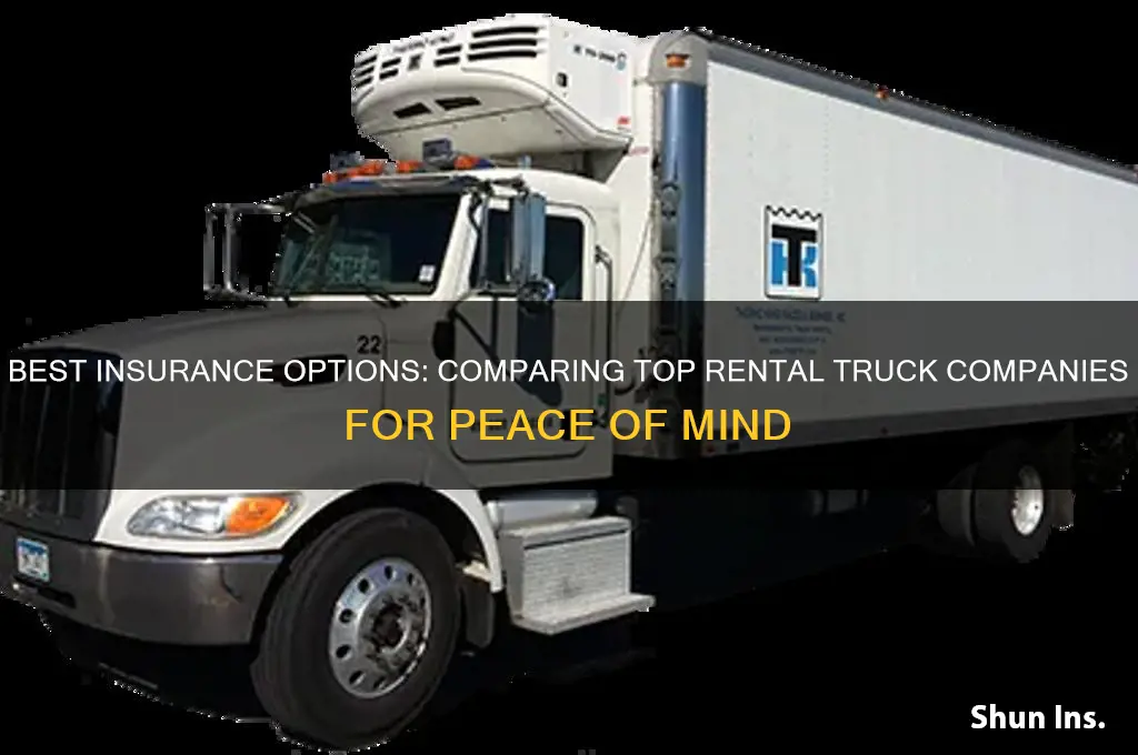 which rental truck company has best insurance