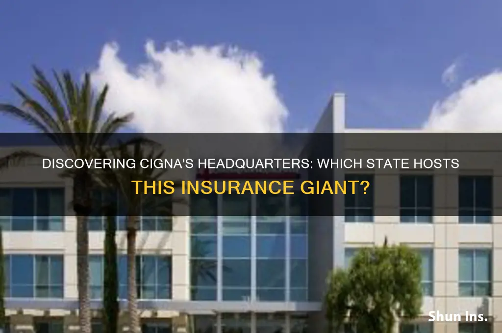 which state is cigna health and life insurance company located
