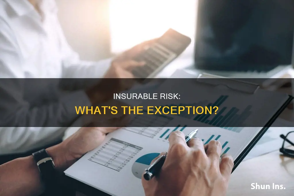 which statement regarding insurable risk is not correct