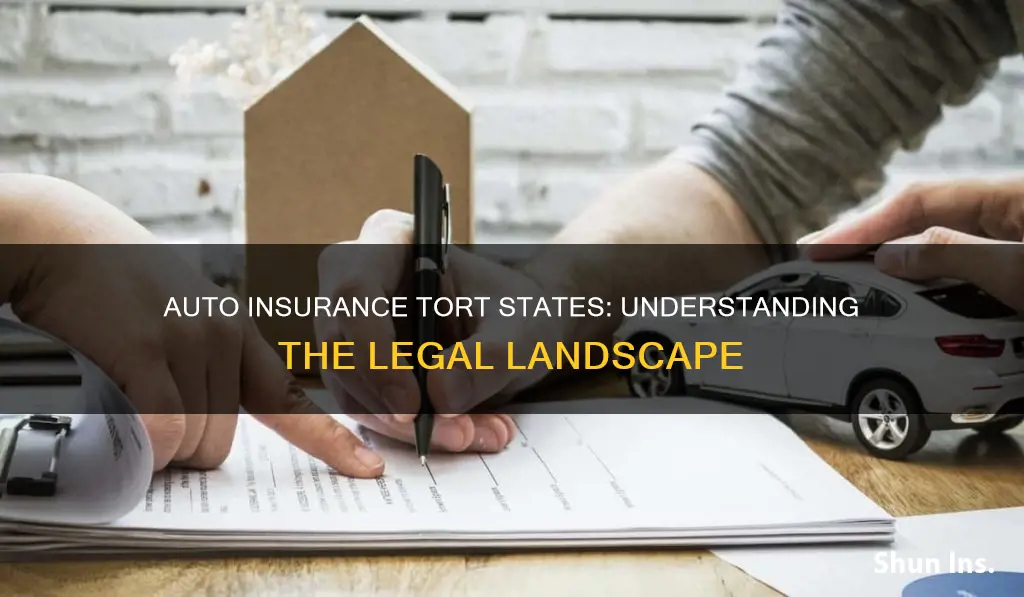 which states are tort states for auto insurance