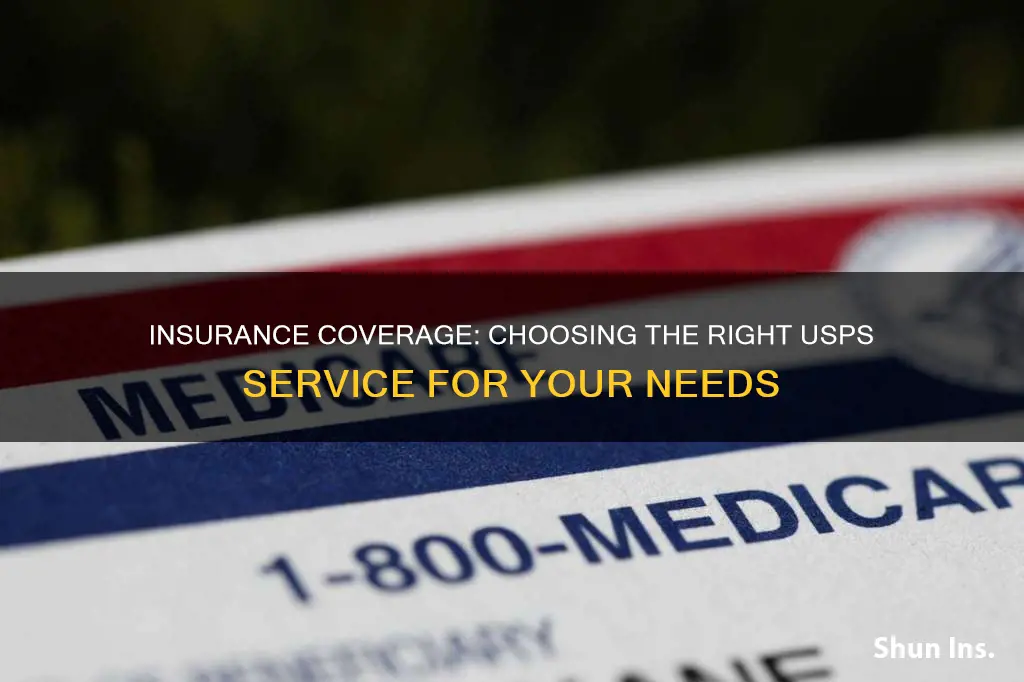 which usps service has insurance