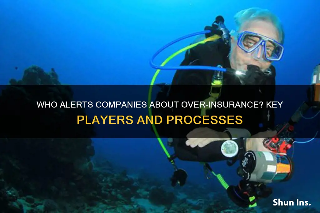 who alerts companies of over insurance