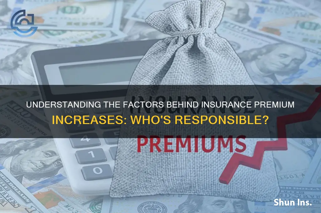 who allows insurance companies to increase premiums