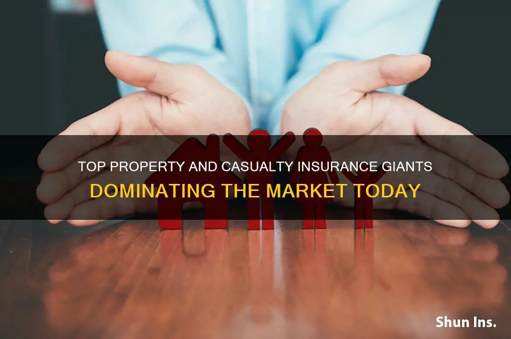who are the largest property and casualty insurance companies