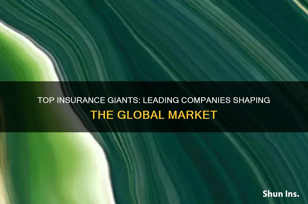 who are the major insurance companies