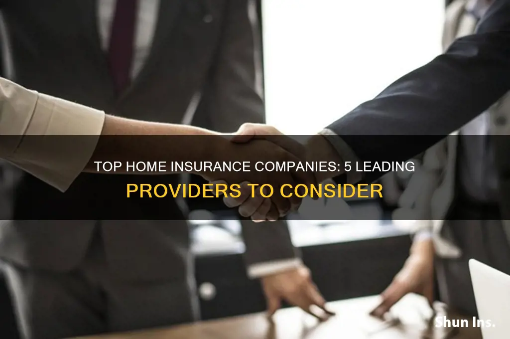 who are the top 5 home insurance companies