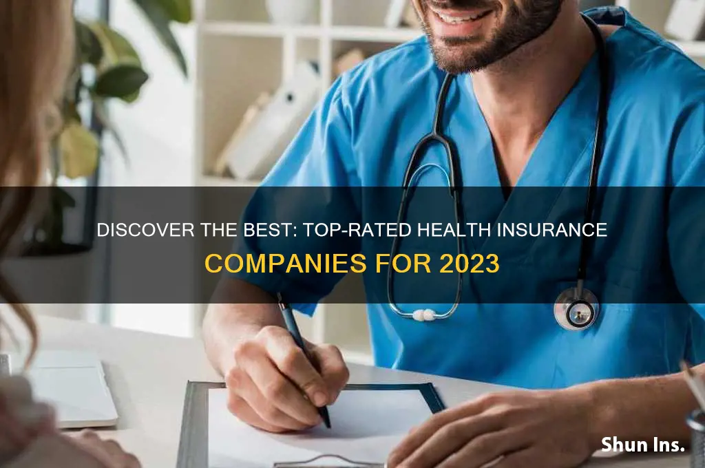 who are the top rated health insurance companies