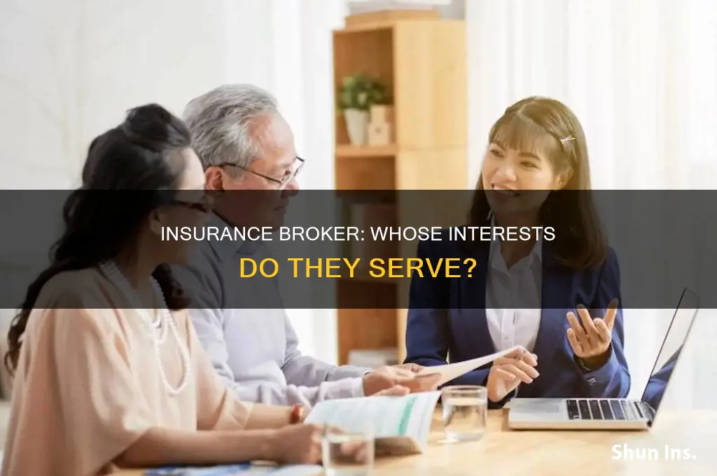 who does an insurance broker represent