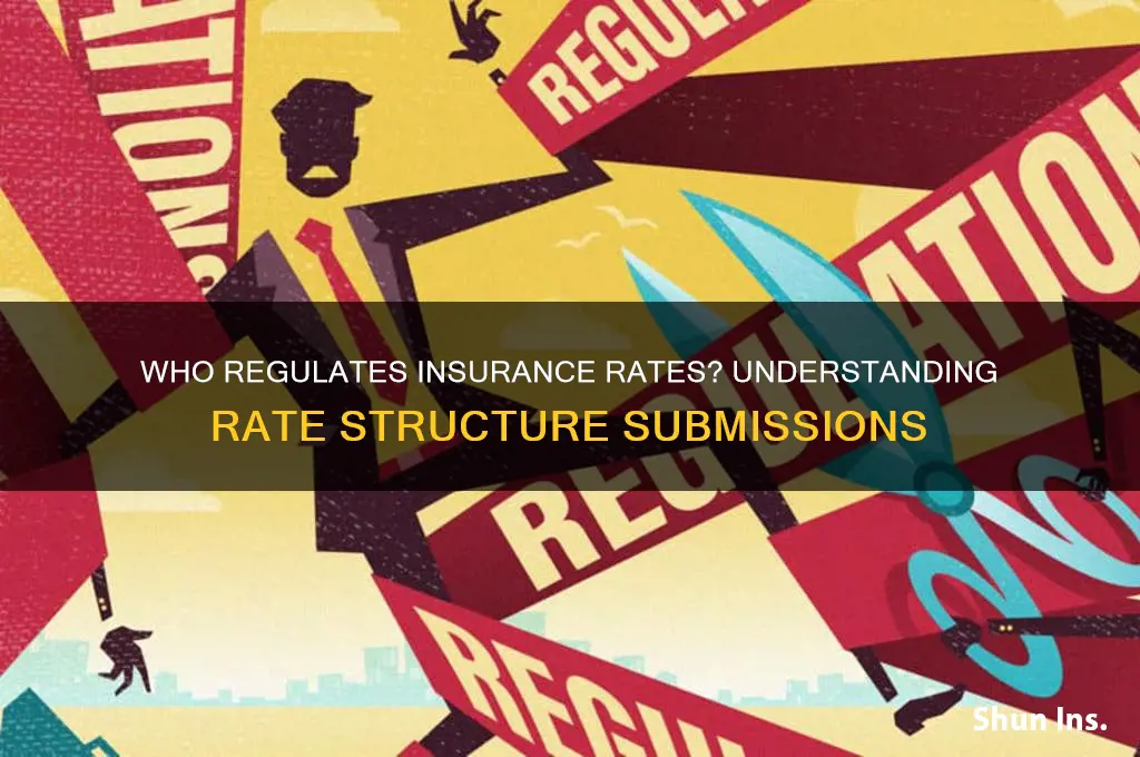 who does insurance companies submit their rate structure to