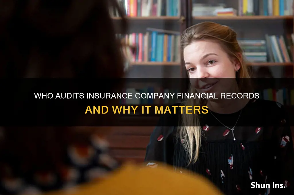 who examines insure ance company books