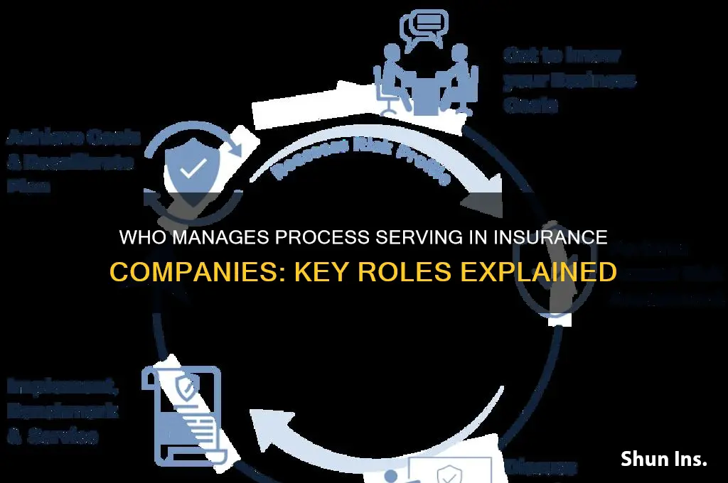 who handles process serving at insurance companies