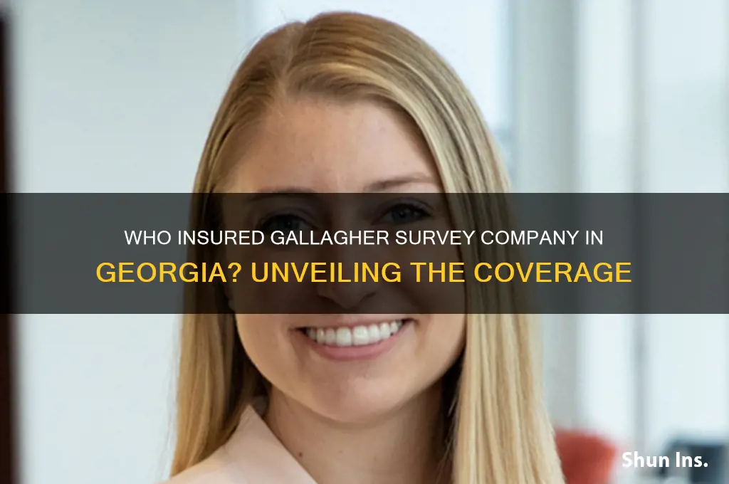 who insured galagher survey company in ga
