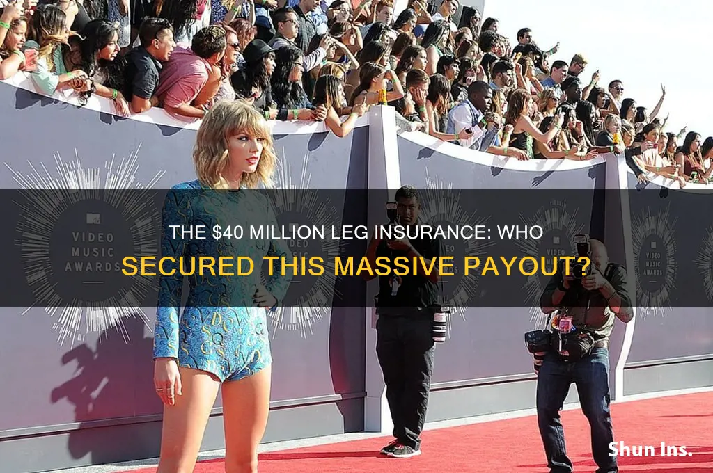 who insured their legs for $40 million dollars