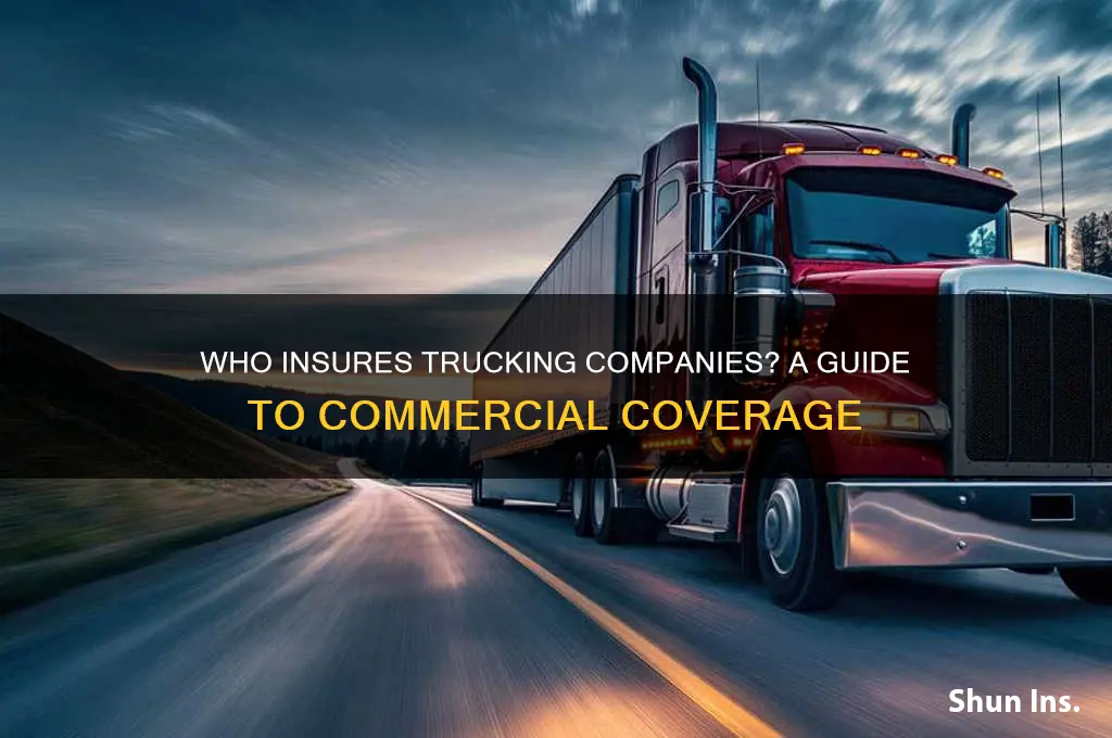 who insures trucking companies