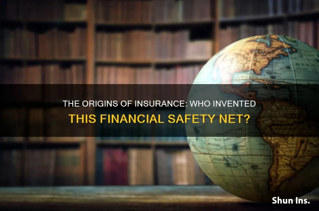 who invented insurance