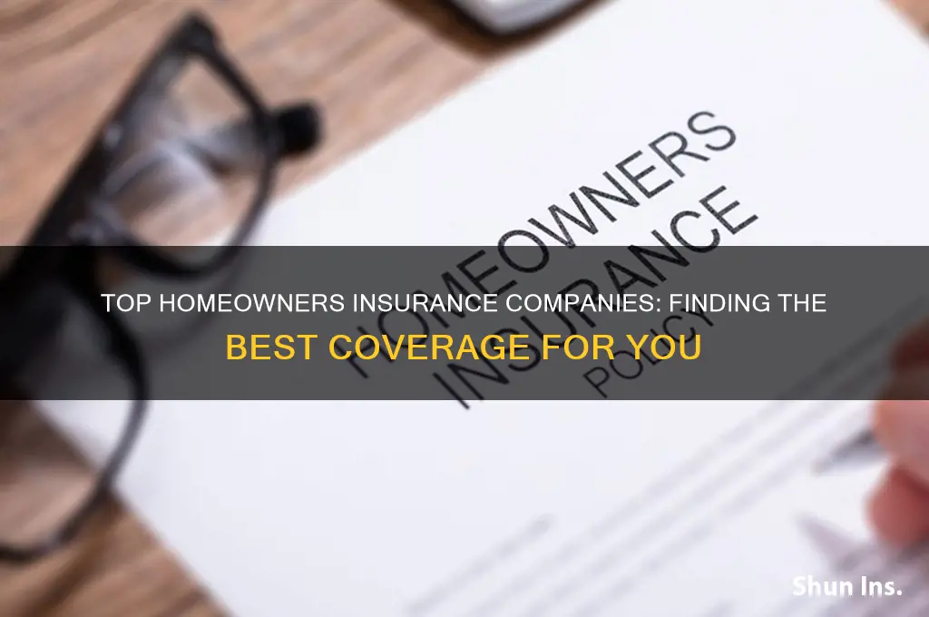who is a good company for home owners insurance