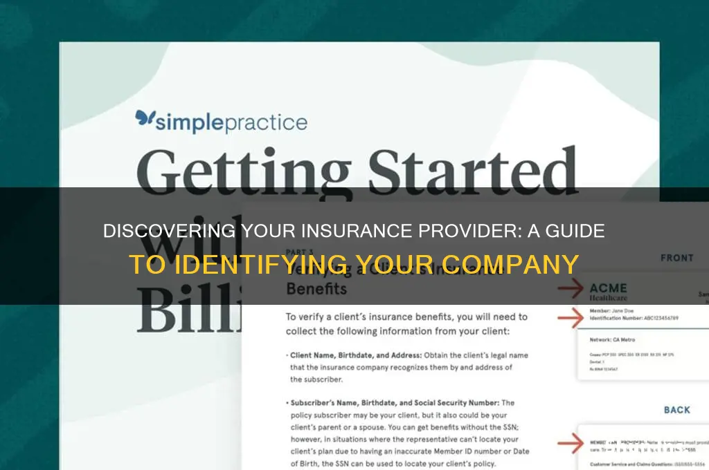 who is my insurance company