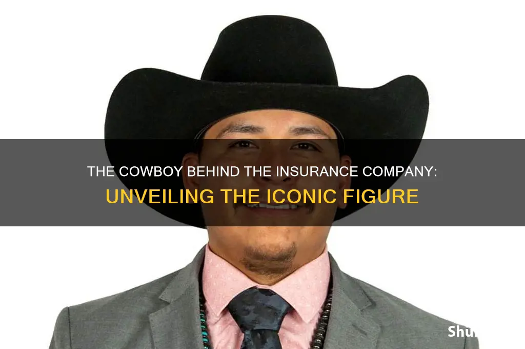 who is the cowboy that has an insurance company