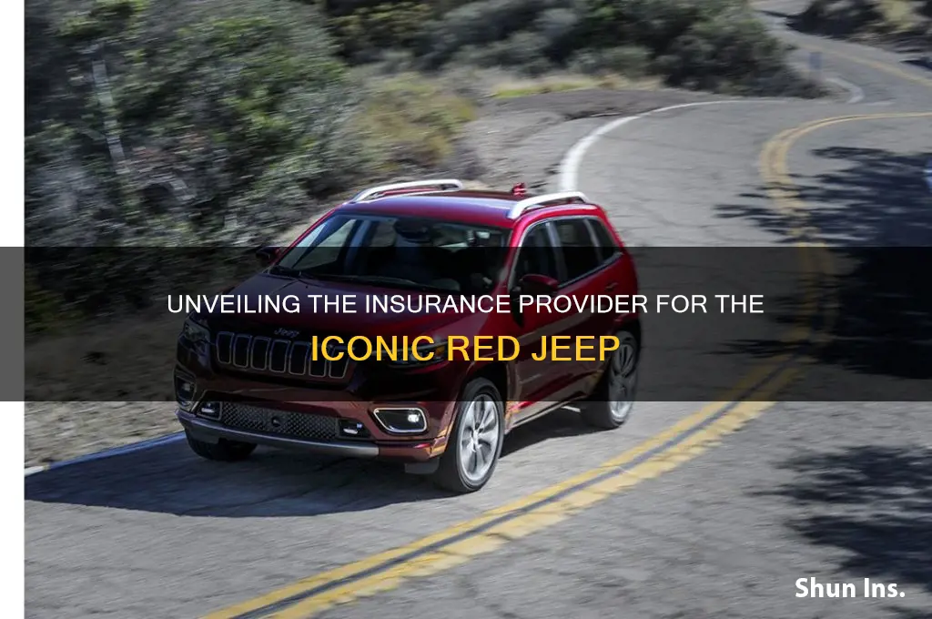 who is the insurance company foe tge red jeep