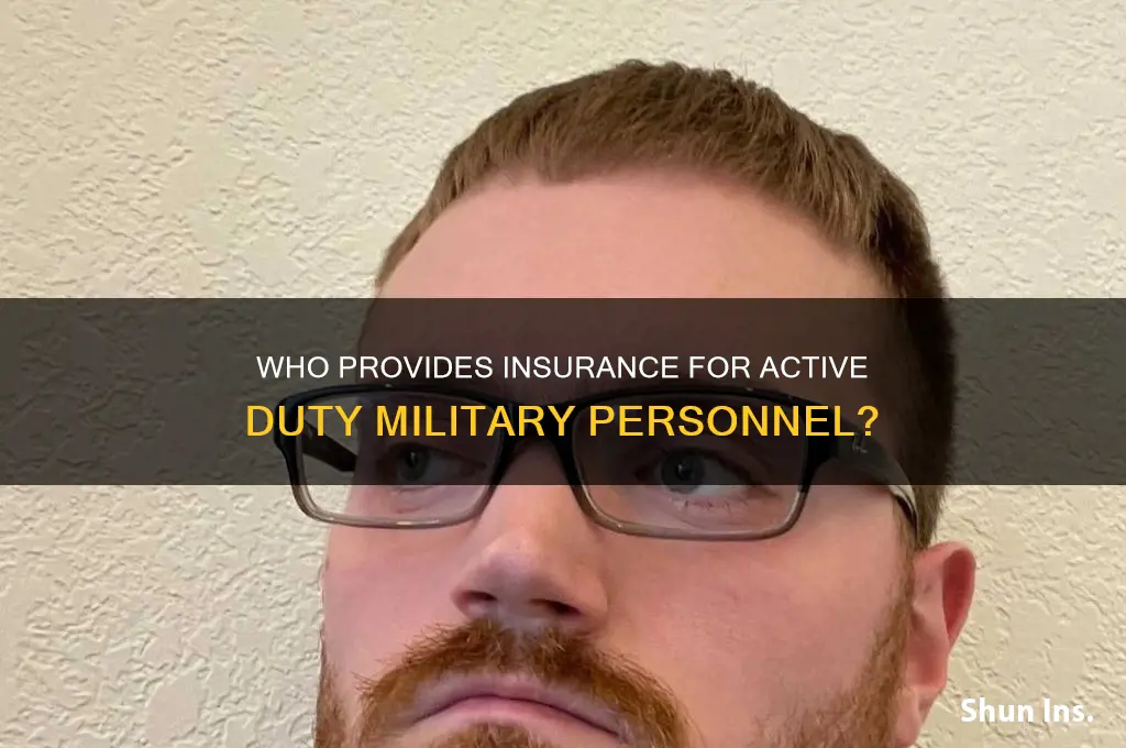 who is the insurance company for active duty personnel