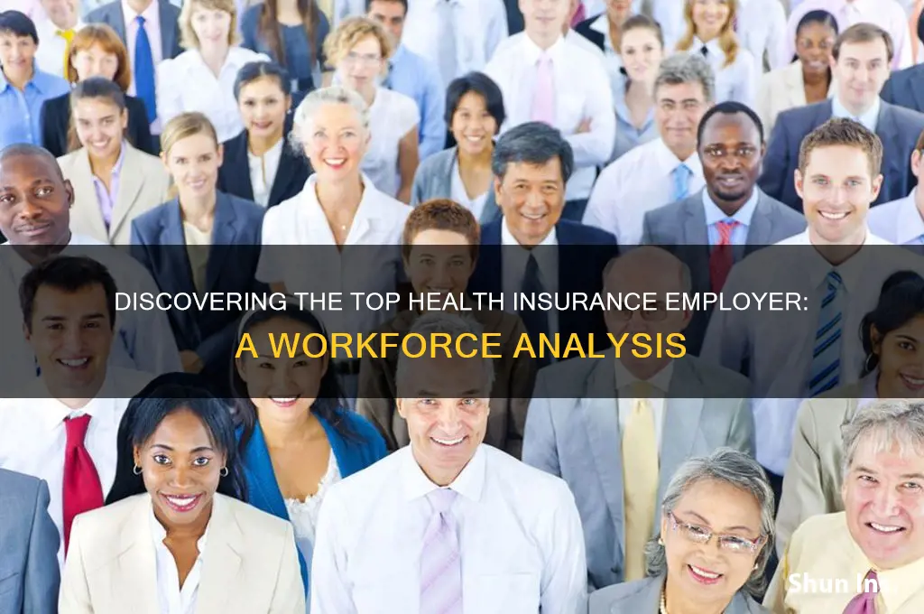 who is the largest health insurance company by employees