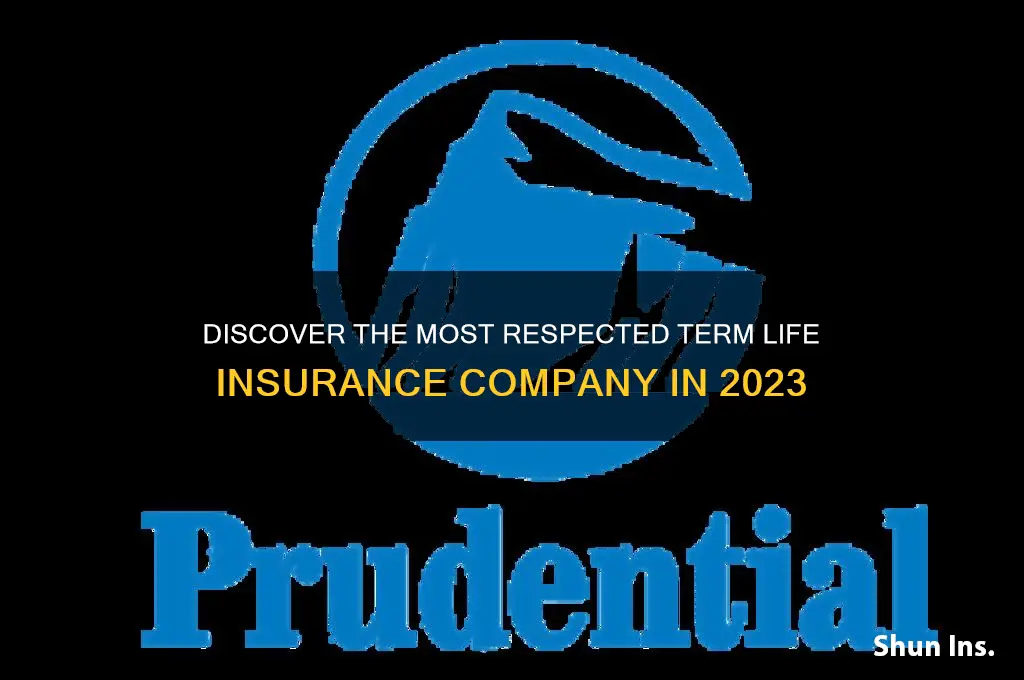 who is the most respected term life insurance company