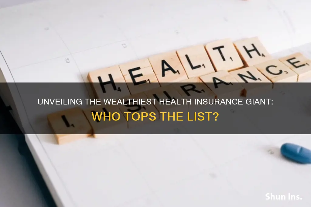 who is the richest health insurance company